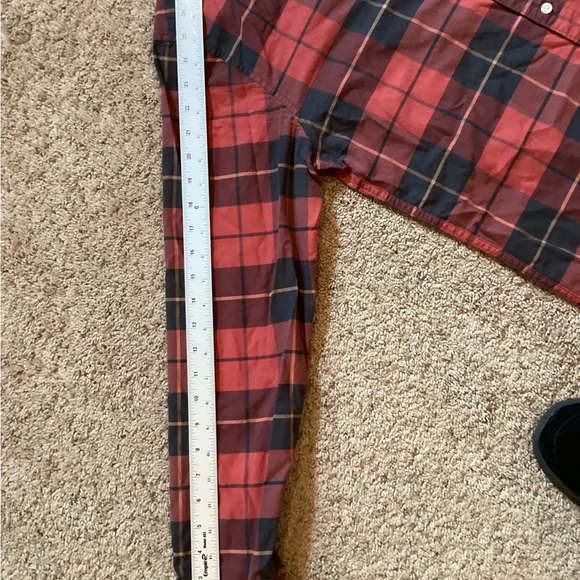 J Crew Red Plaid Shirt - Picture 12 of 12